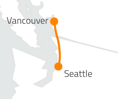 Route 17 - Seattle to Vancouver