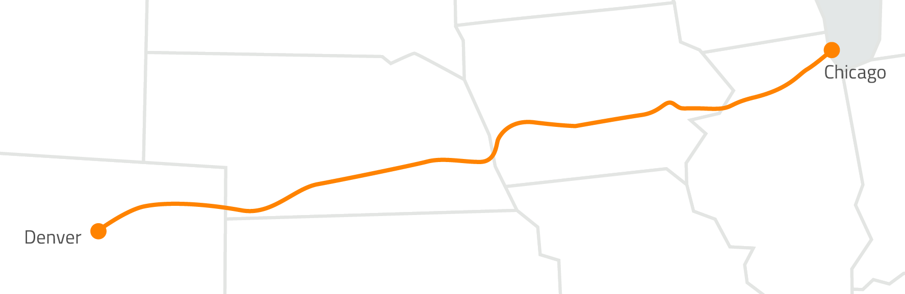 Route 19 - Denver to Chicago