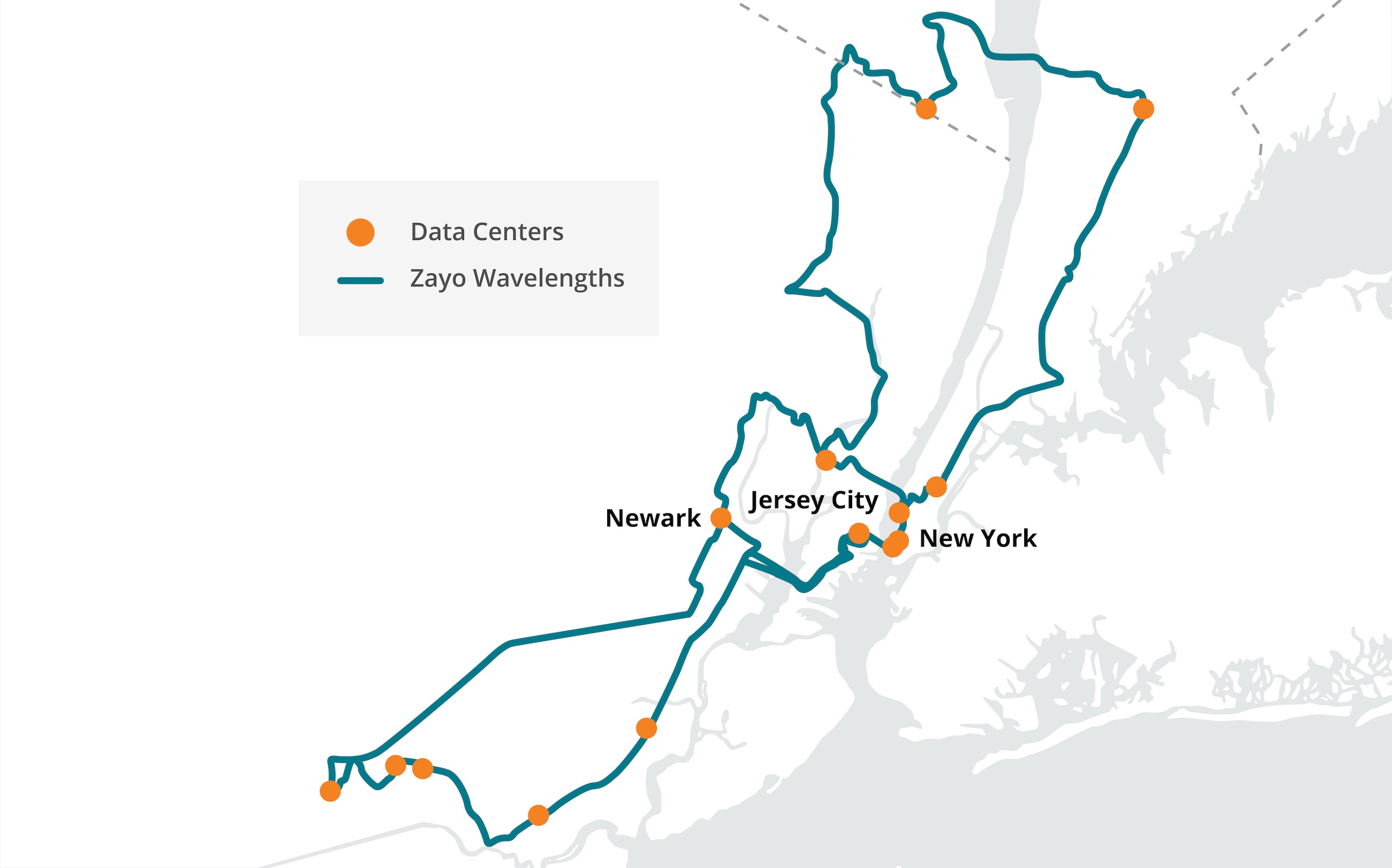 Télécharger notre carte réseau européenne et nord américaine